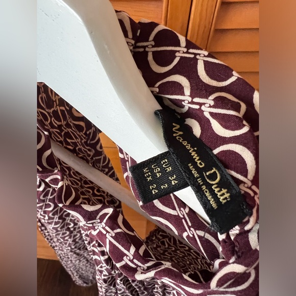 Massimo Dutti - Link Print Sleeveless Blouse - Picture 3 of 3